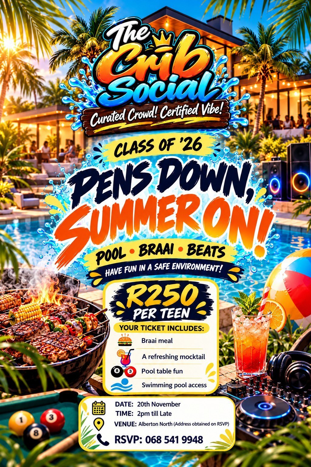 Pens Down — Summer On! poster